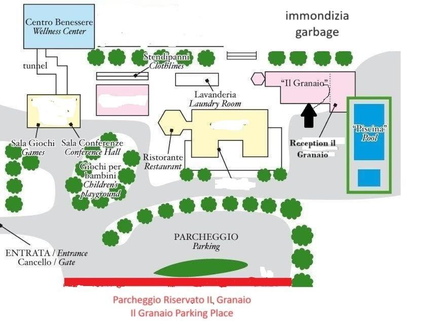 Residence Il Granaio Riparbella Bagian luar foto